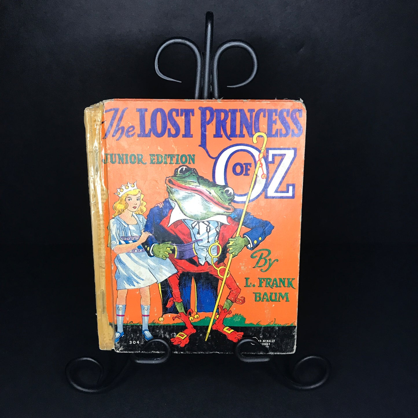 The Lost Princess of Oz - Junior Edition - L. Frank Baum - 1939 - Loose Back Cover