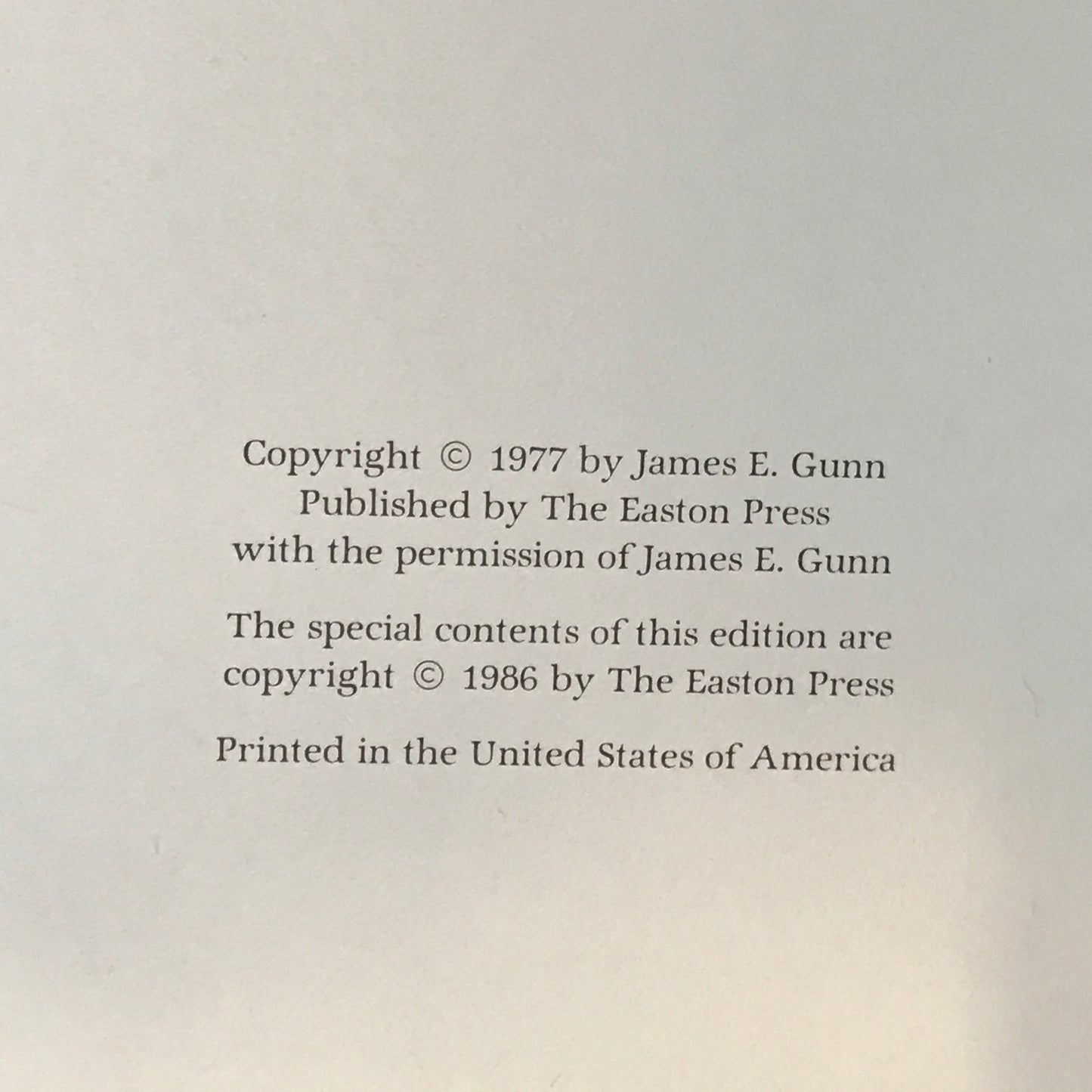 Kampus - James Gunn - Easton Press - 1986