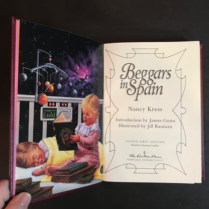 Beggers in Spain - Nancy Kress - Signed - 1st Edition - Easton Press - 1993