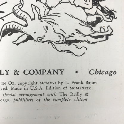 Rinkitink in Oz Junior Edition - L. Frank Baum - 1939