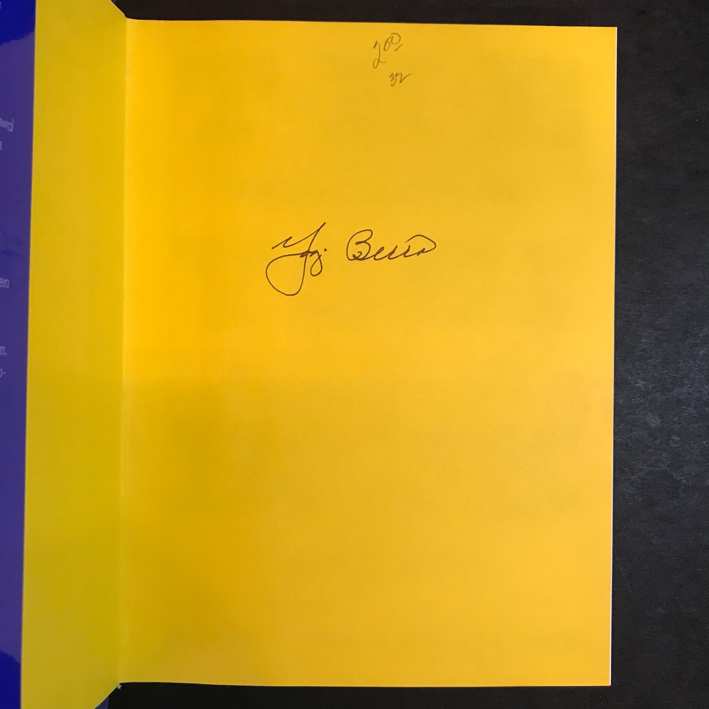 The Yogi Book - Yogi Berra - Signed - 1998