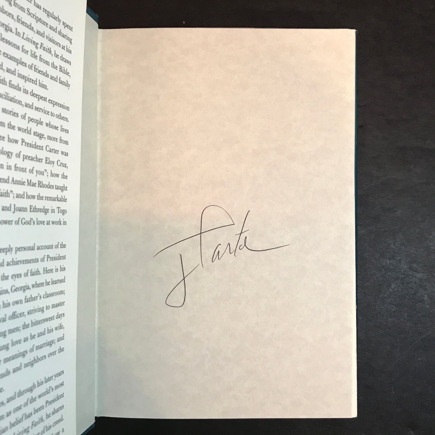 Living Faith - Jimmy Carter - First Edition - Signed - 1996