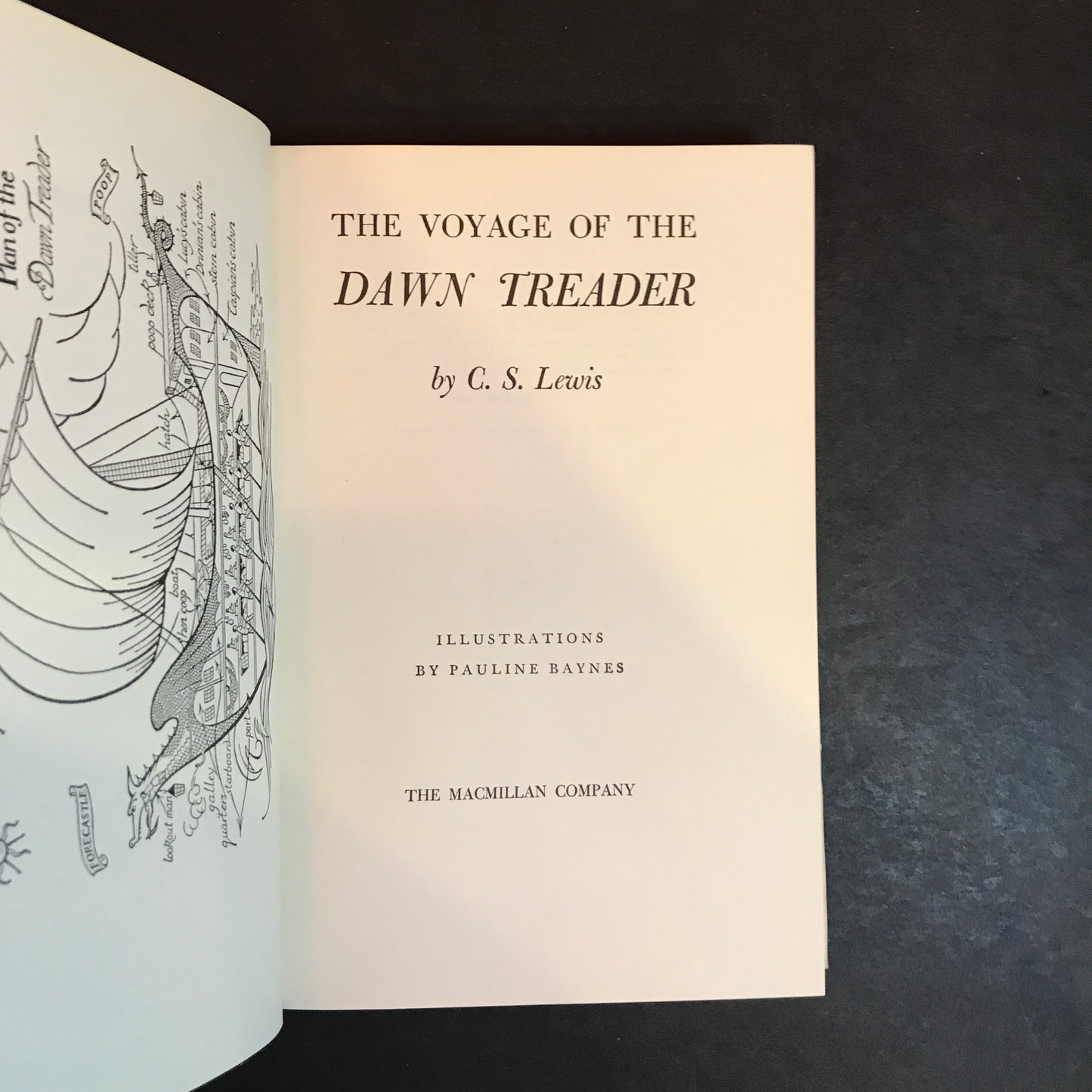 The Voyage of the "Dawn Treader" - C. S. Lewis - Second US Edition - Ninth Print - 1970