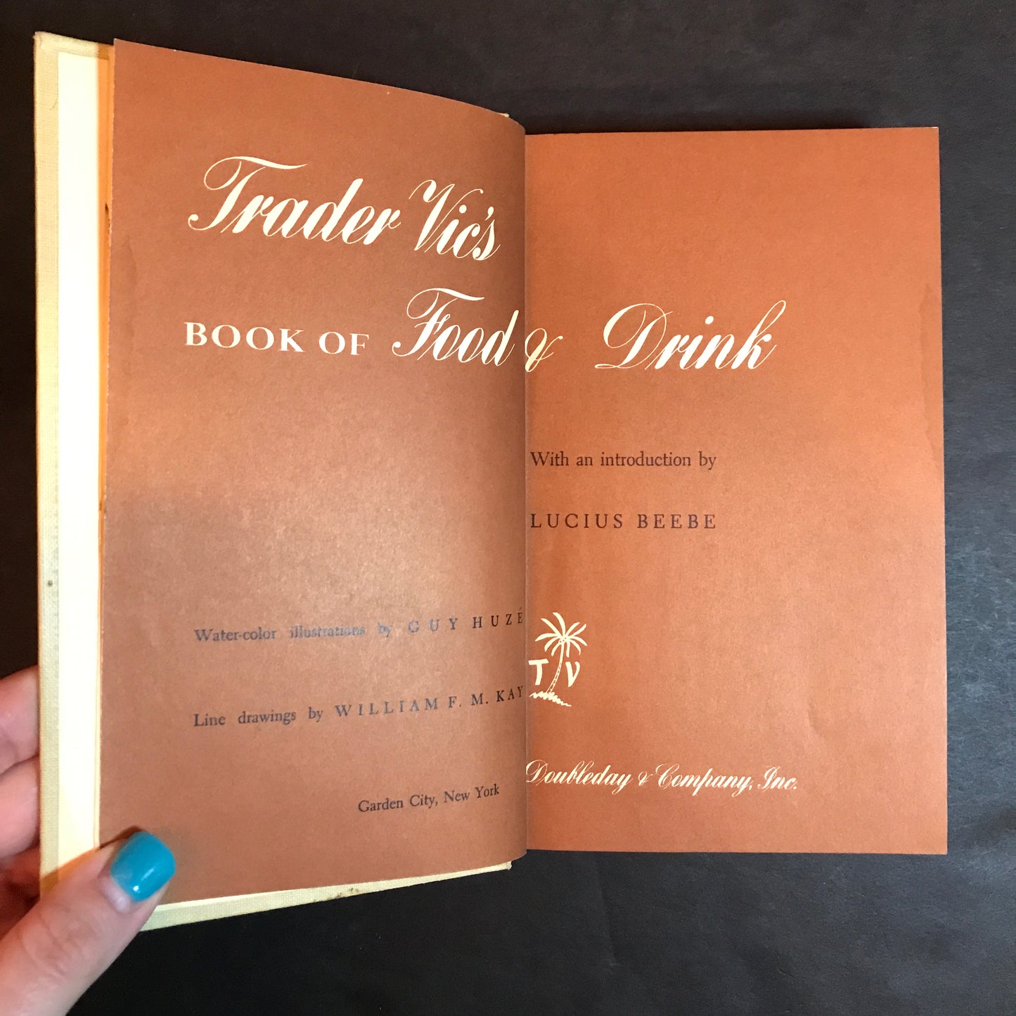 Trader Vic's Book of Food and Drink - Trader Vic - 1946