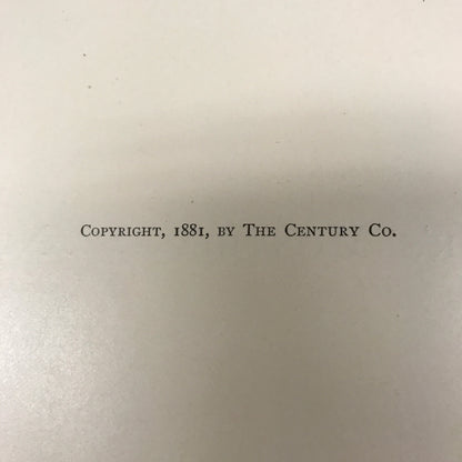 Selected Proofs from Scribner's Monthly and St. Nicholas - The Century Co. - 1881