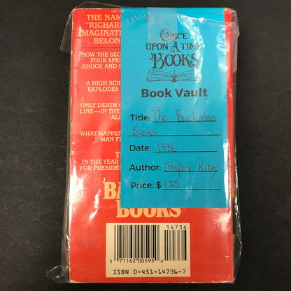The Bachman Books - Stephen King - 1st Thus - 1986