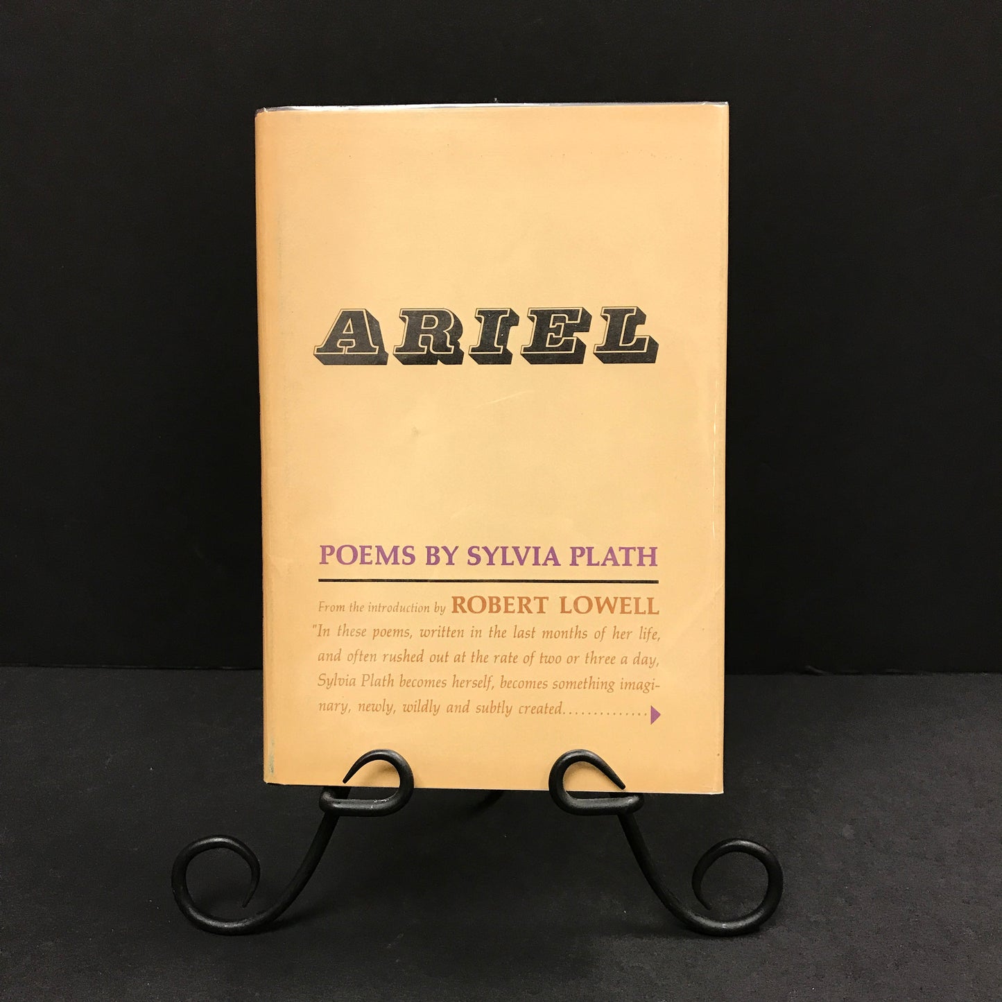 Ariel - Sylvia Plath - 1st American Edition - 1966