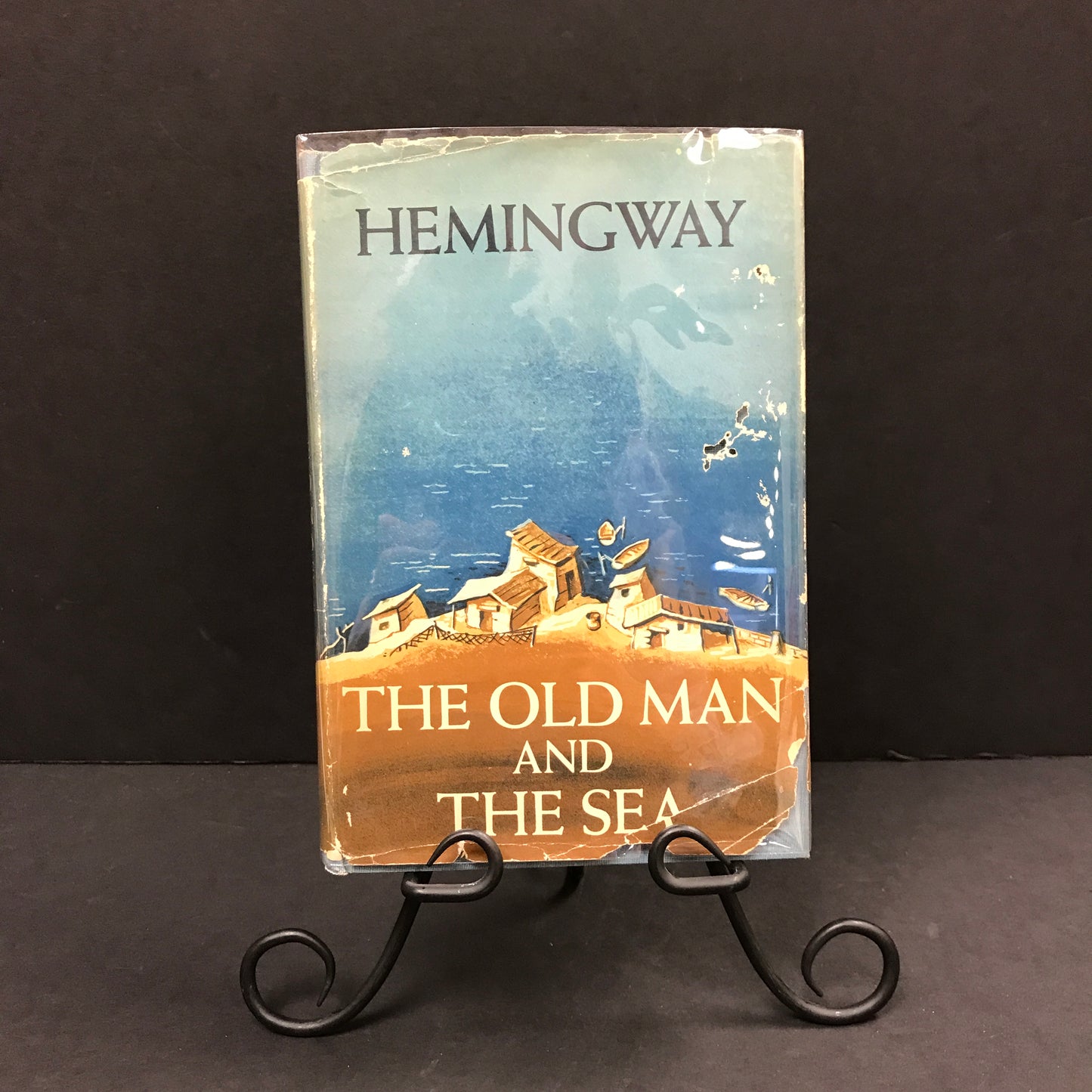 The Old Man And The Sea - Ernest Hemingway - 1st Book Club Edition - 1952