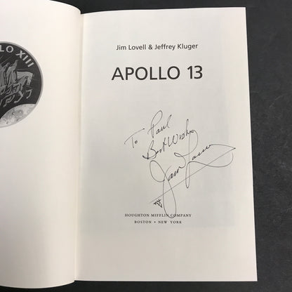 Apollo 13 - Jim Lovell - Singed - 4th Print - 2000