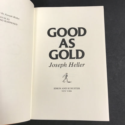 Good As Gold - Joseph Heller - Signed - 1st Edition - 1979