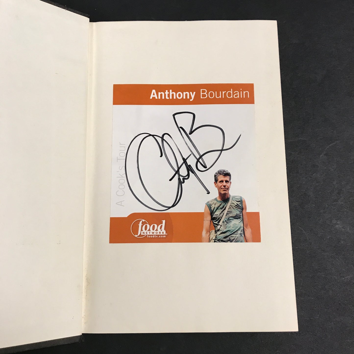 A Cook's Tour, In Search of the Perfect Meal - Anthony Bourdain - Signed - 1st Edition - 2001