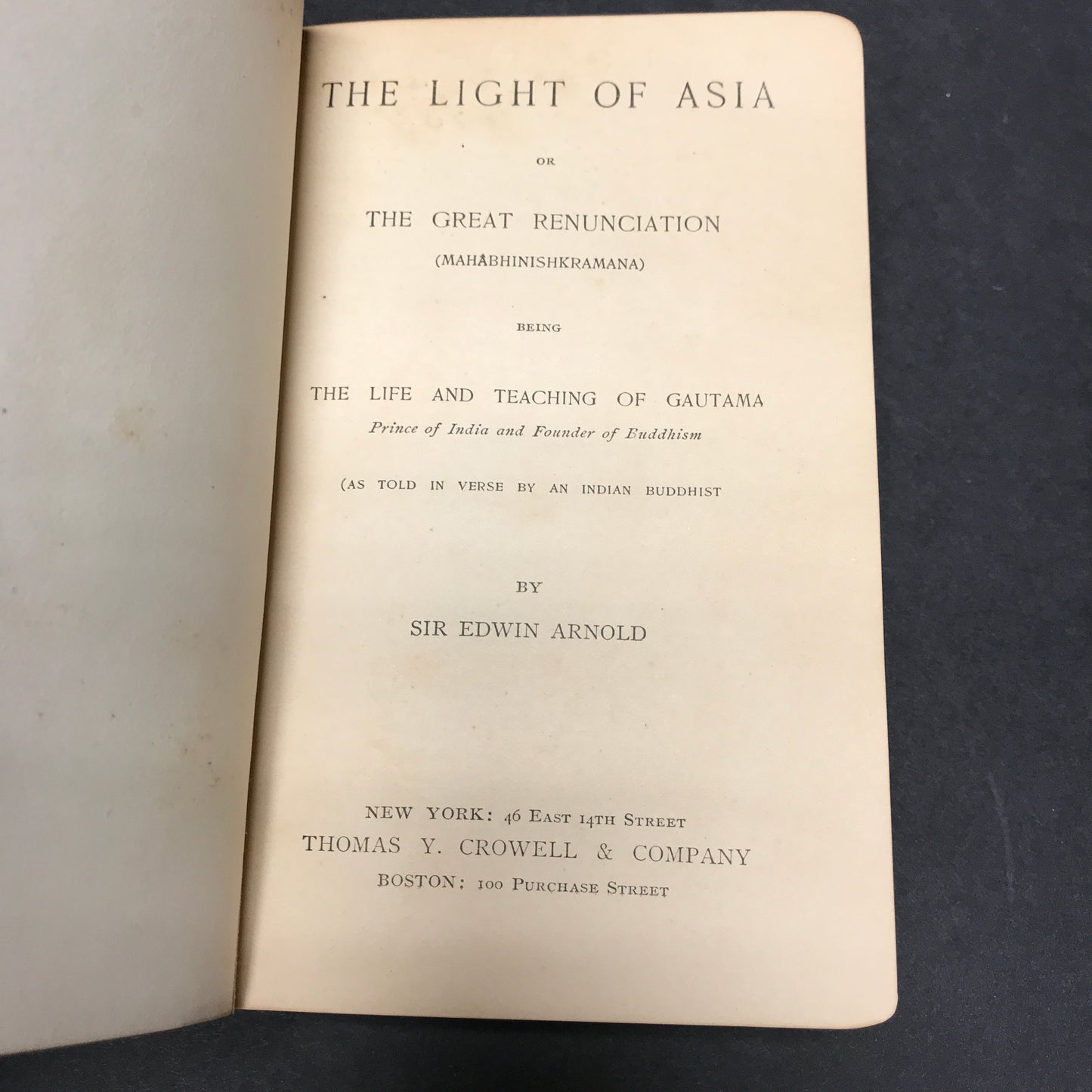 The Light of Asia - Edwin Arnold - 1894