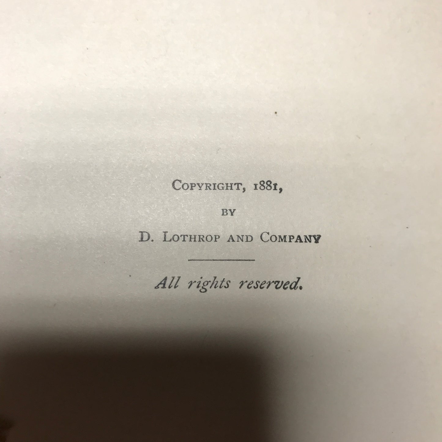 Five Little Peppers and How They Grew Up - Margaret Sidney - Missing Three Pages - 1881