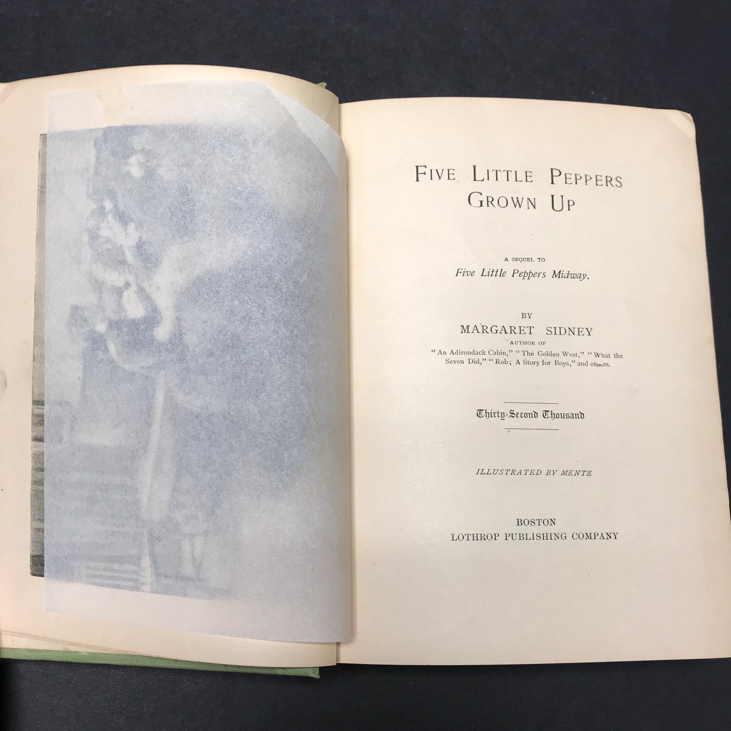 Five Little Peppers Grown Up - Margaret Sidney - Probable 1st Edition - 1892