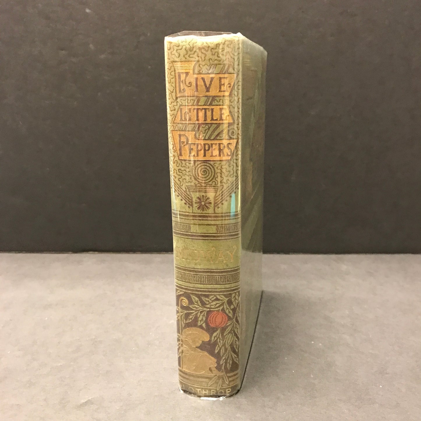 Five Little Peppers Midway - Margaret Sidney - Missing five pages - 1893