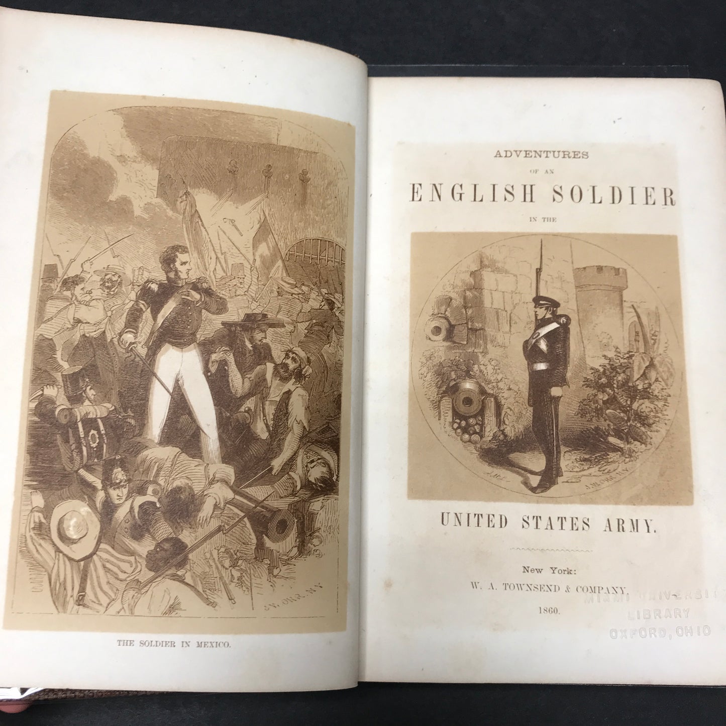 Adventures of an English Soldier in the US Army - NA - 1860