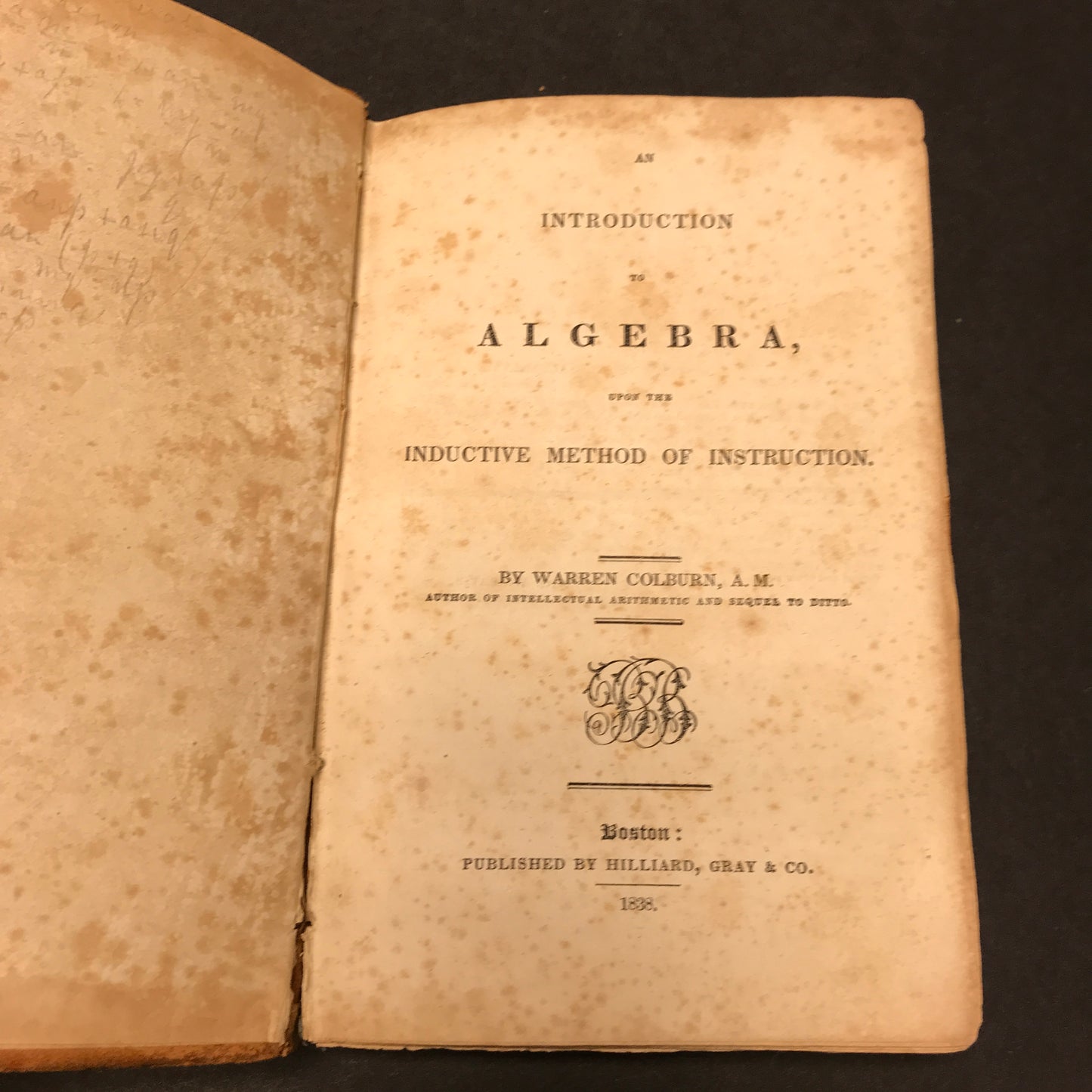 An Introduction to Algebra - Warren Colburn - 1838