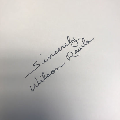 Summer of the Monkeys - Wilson Rawls - Signed