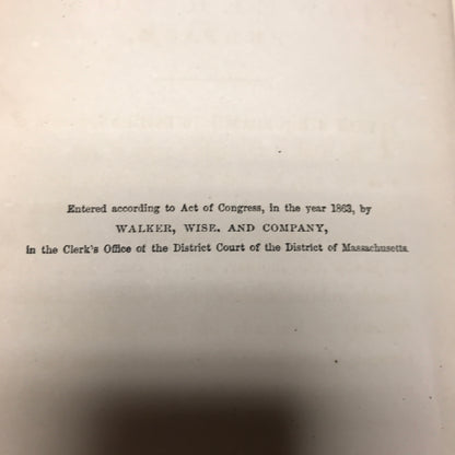 The Pioneer Boy - William M. Thayer - Early Print - 1863