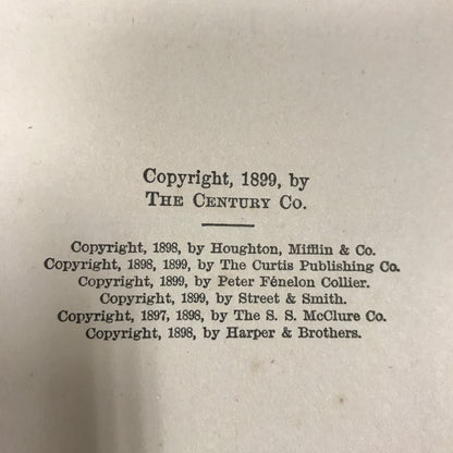 Where Angels Fear to Tread and Down to the Sea - Morgan Robertson - Signed - 1899