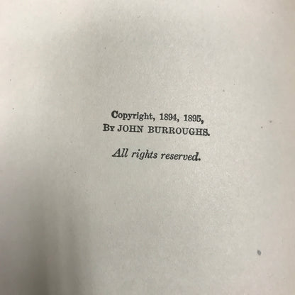 Riverby - John Burroughs - 1895