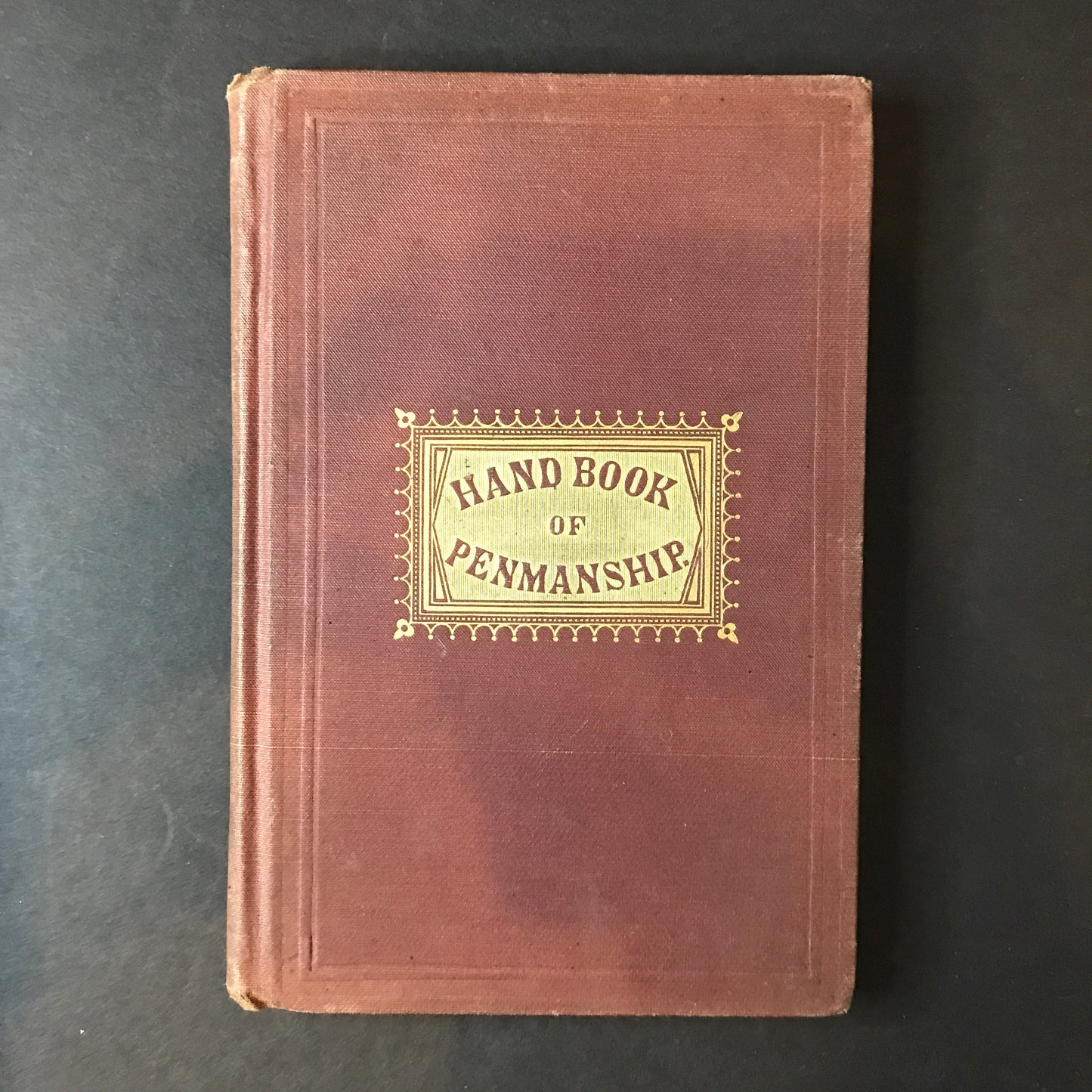 Handbook of Penmanship - M. M. Thompson and Bowlers - 1870