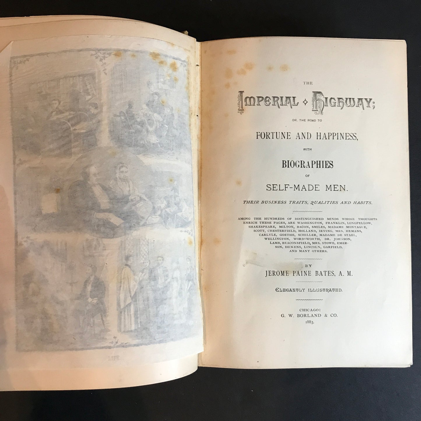 The Imperial Highway - Jerome Paine Bates, A. M. - 1883