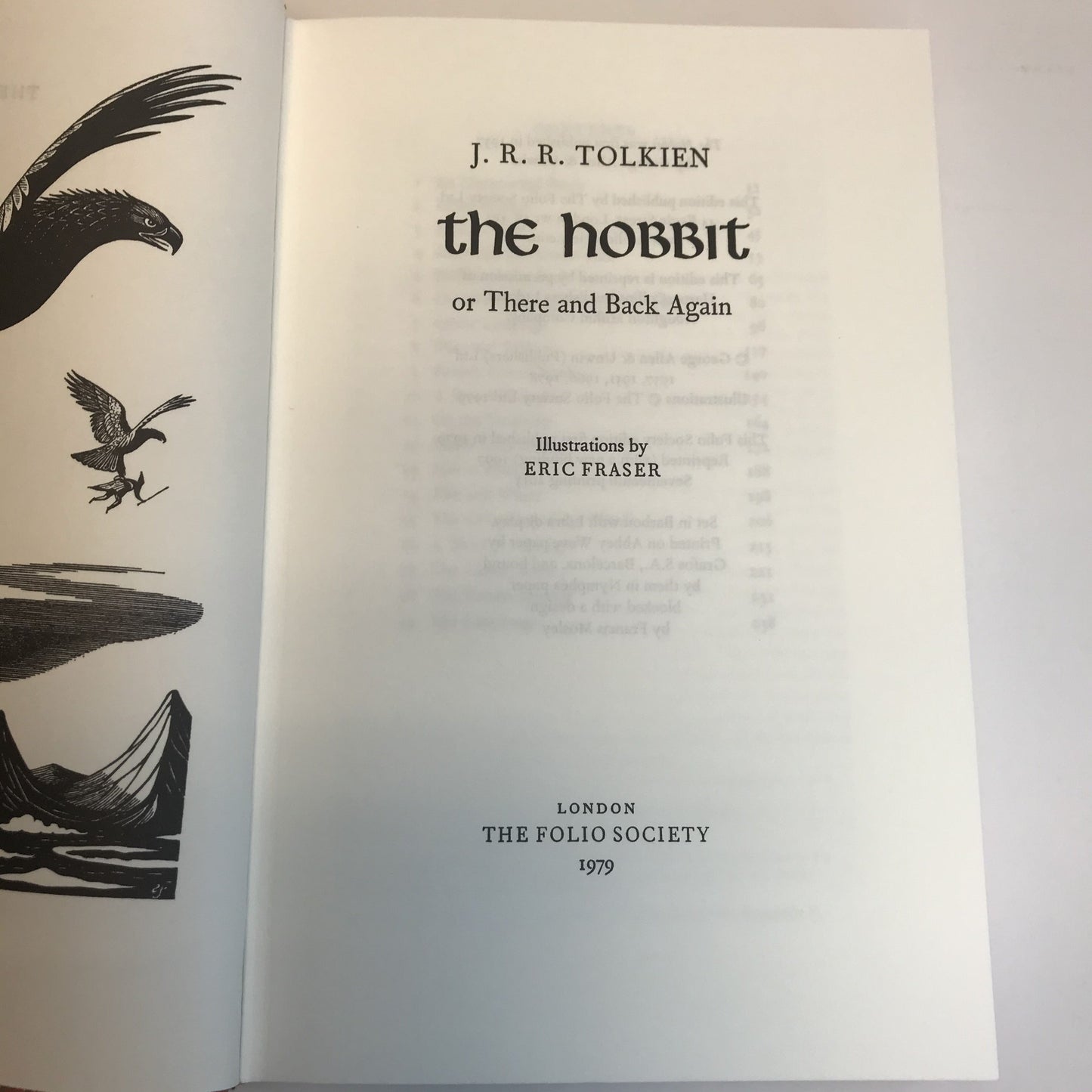 The Hobbit - J. R. R. Tolkien - 17th Print & 2nd Edition - 1979