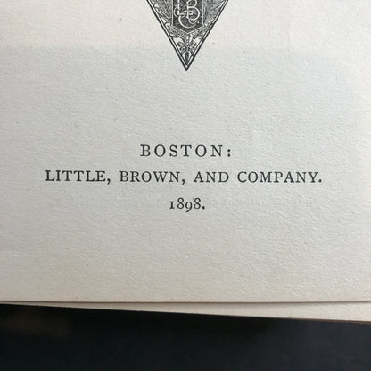 Hospital Sketches - Louisa M. Alcott - 1898