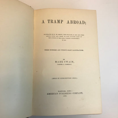 A Tramp Abroad - Mark Twain