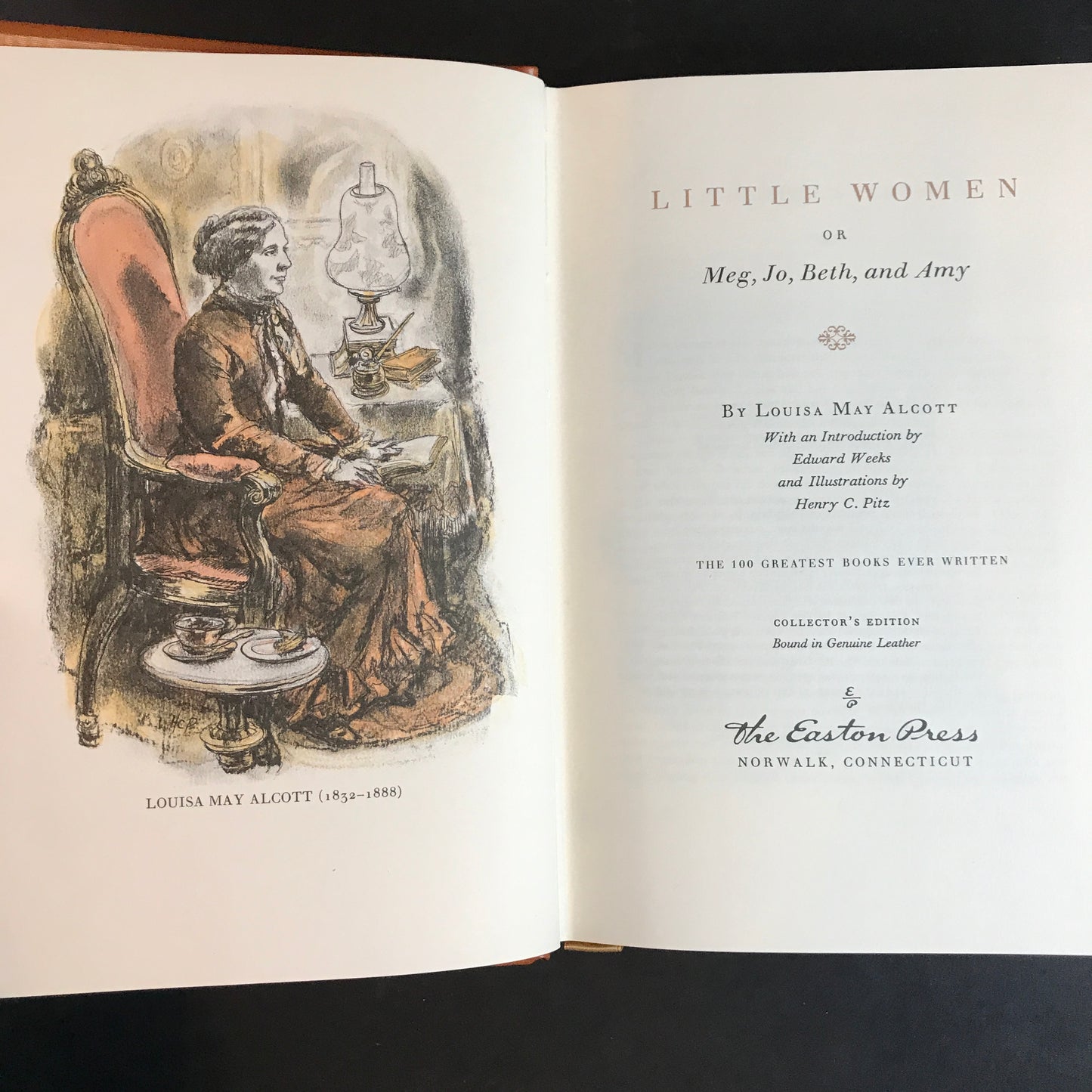 Little Women - Louisa May Alcott - Easton Press - 1st Thus - 1976