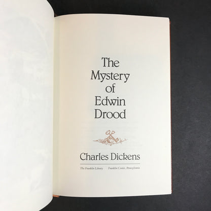 The Mystery of Edwin Drood - Charles Dickens - Franklin Library - 1988