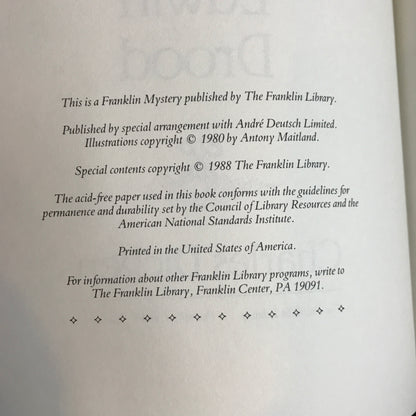 The Mystery of Edwin Drood - Charles Dickens - Franklin Library - 1988