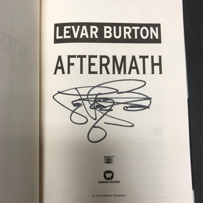 Aftermath - Levar Burton - Signed - First Edition - 1997