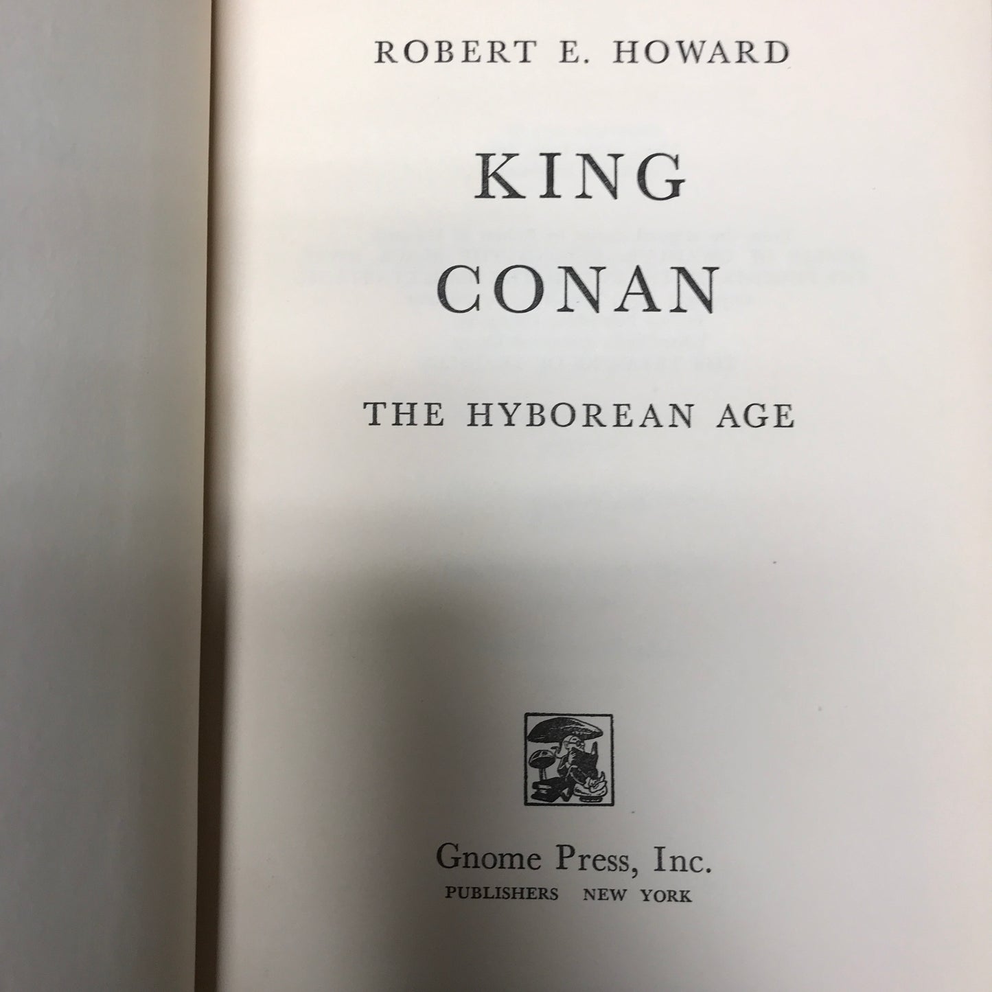 King Conan - Robert E. Howard - First Edition - 1953