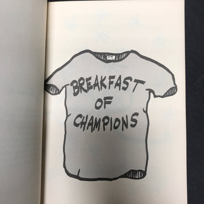 Breakfast of Champions - Kurt Vonnegut, Jr. - First Edition - 1973