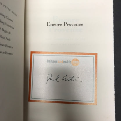 Encore Provence - Peter Mayle - Signed - First Edition - 1999