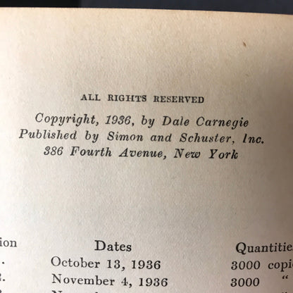 How To Win Friends and Influence People - Dale Carnegie - 14th Printing - 1937