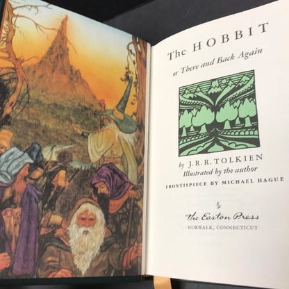 The Hobbit or There and Back Again - J. R. R. Tolkien - Easton Press - 1984