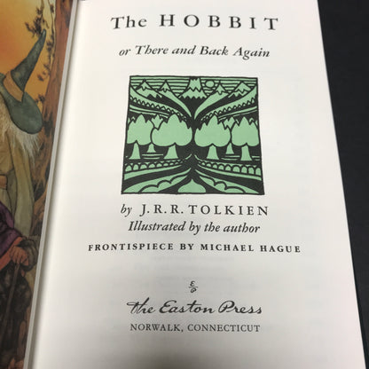 The Hobbit or There and Back Again - J. R. R. Tolkien - Easton Press - 1984