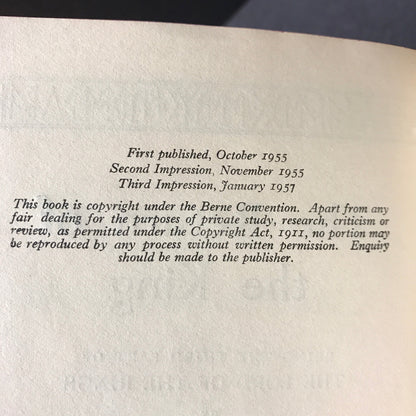 The Return of the King - J. R. R. Tolkien - 3rd Printing - 1957