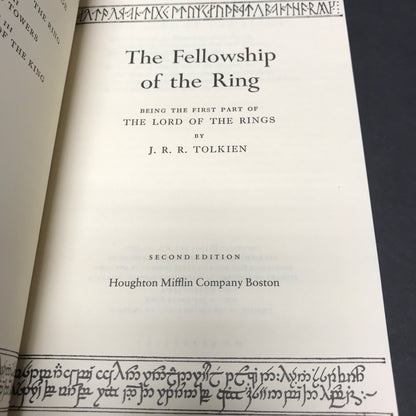 The Lord of the Rings - J. R. R. Tolkien - Early Printings - 1978