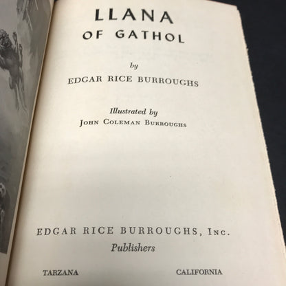 Llana of Gathol - Edgar Rice Burroughs - 1st Edition - 1948