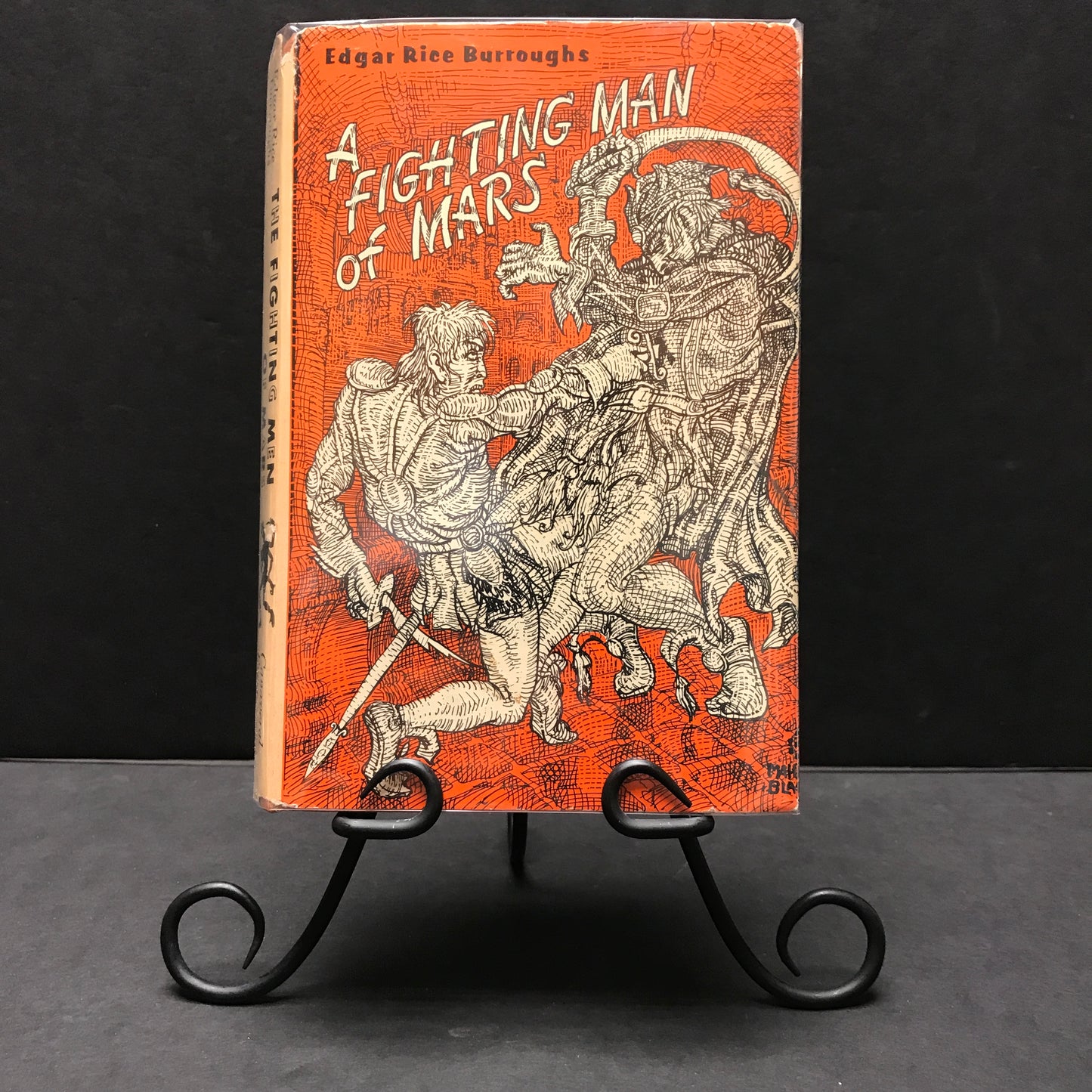 A Fighting Man of Mars - Edgar Rice Burroughs - 1st Thus - 1962