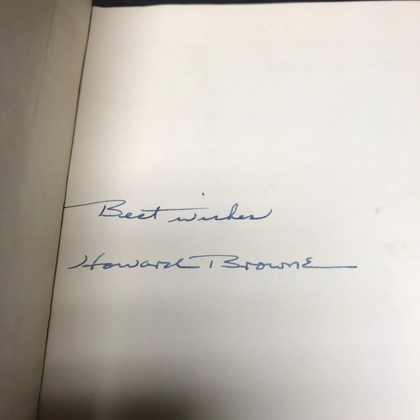 Return of Tharn - Howard Browne - 1st Edition - Signed - 1956