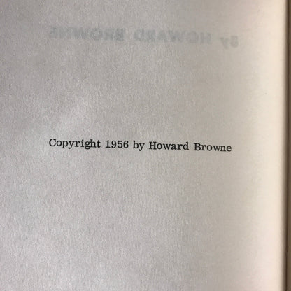 Return of Tharn - Howard Browne - 1st Edition - Signed - 1956