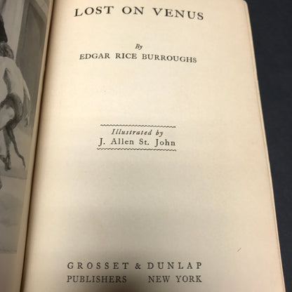 Lost on Venus - Edgar Rice Burroughs - 1935