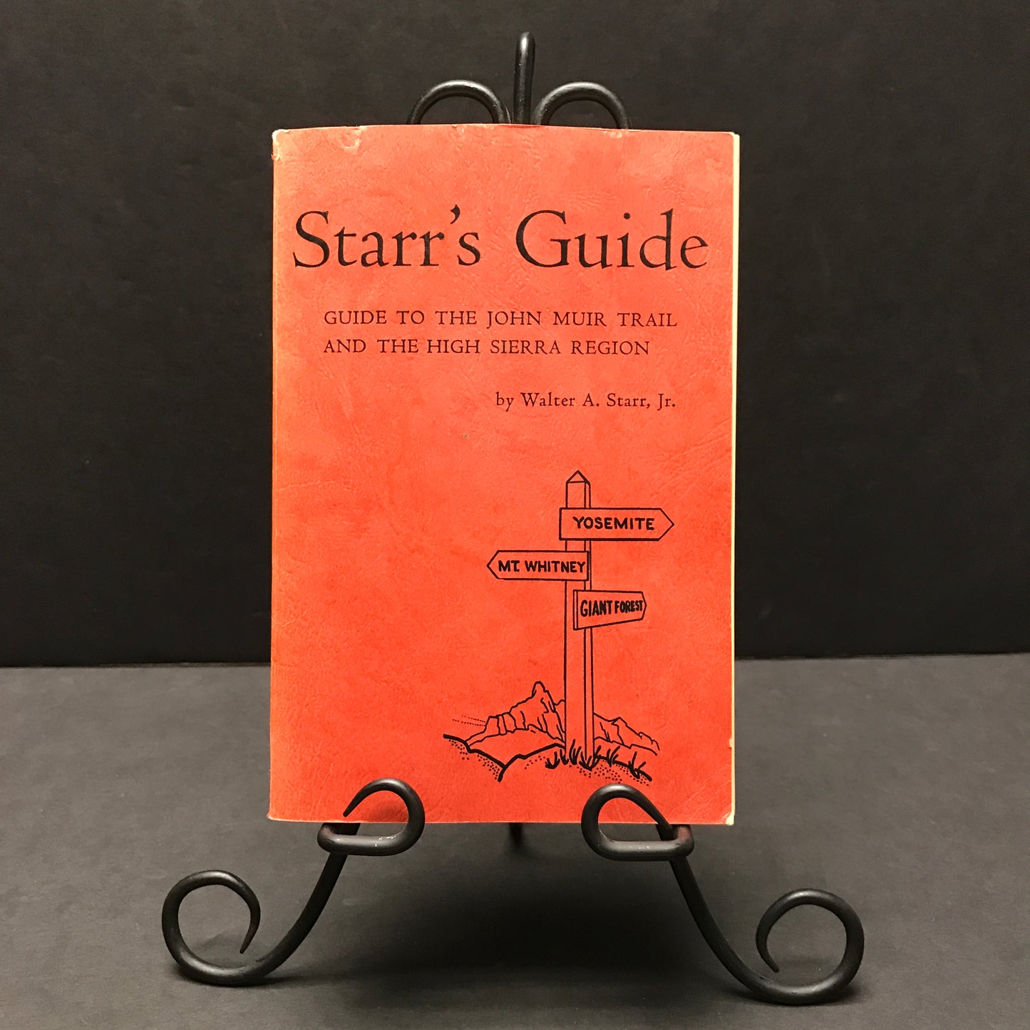 Starr's Guide: Guide to the John Muir Trail and the High Sierra Region - Walter A. Starr Jr. - With Map - 1962