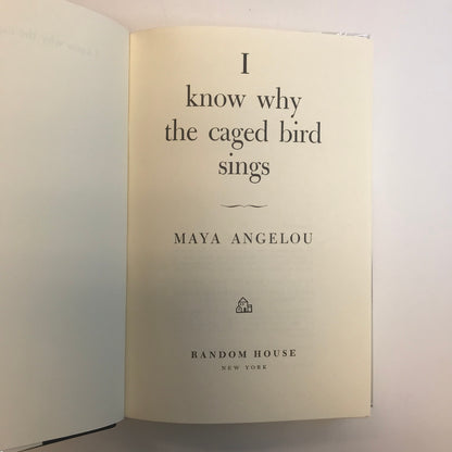 I Know Why the Caged Bird Sings - Maya Angelou - Early Printing - Inscribed - ( Signed ) 1969