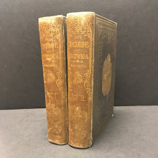 The Horse of America - Frank Forester - 2 Volumes - 1857